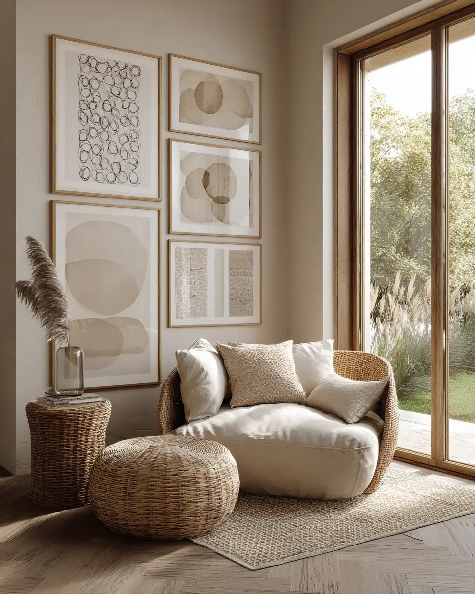 Beige Scandinavian Patio Decor Ideas