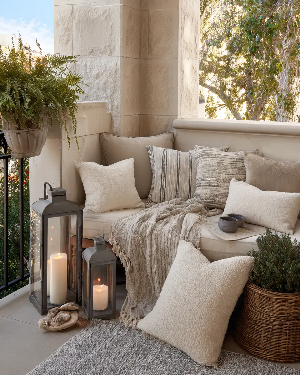 Beige Transitional Patio Decor Ideas