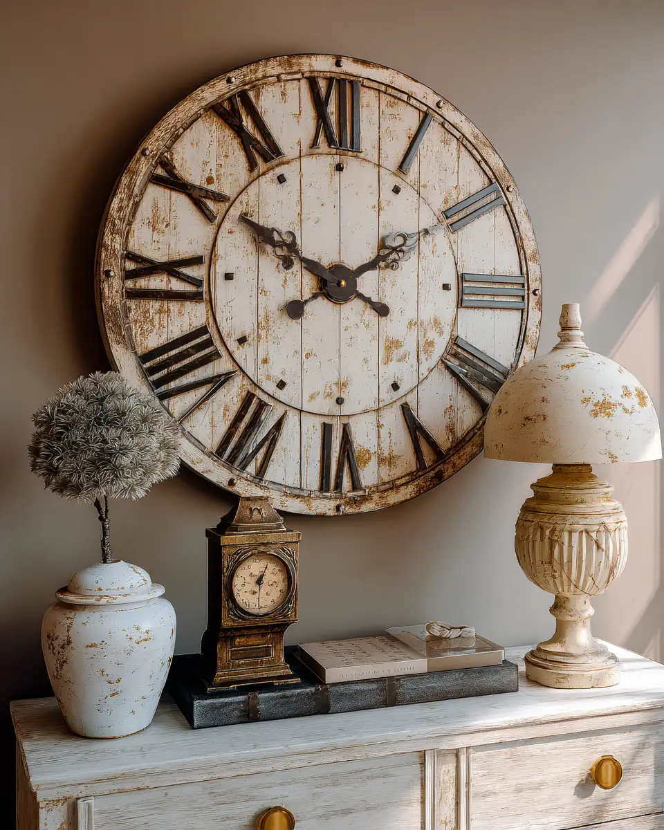 Beige Vintage Home Office Decor Ideas