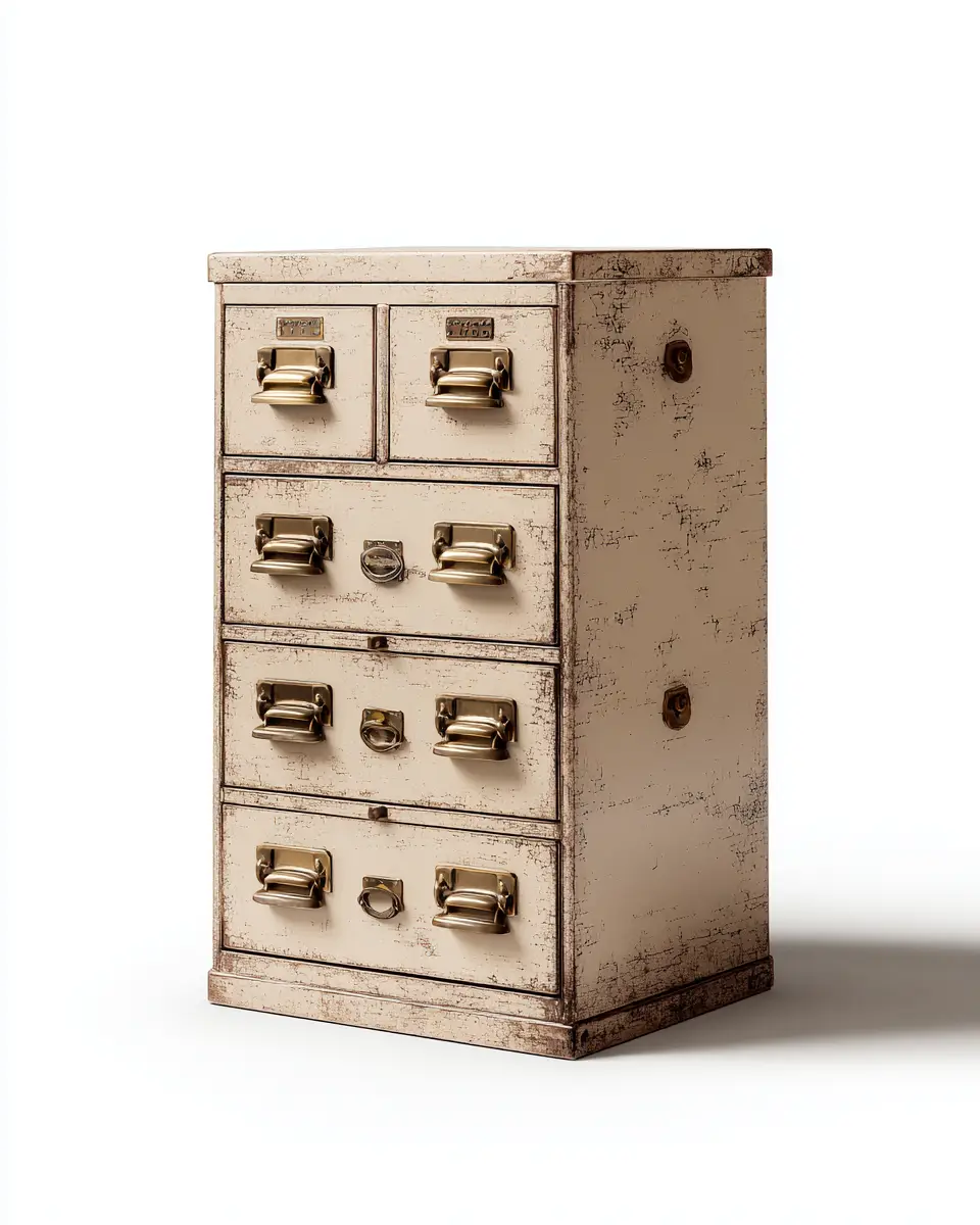 Beige Vintage Home Office Decor Ideas