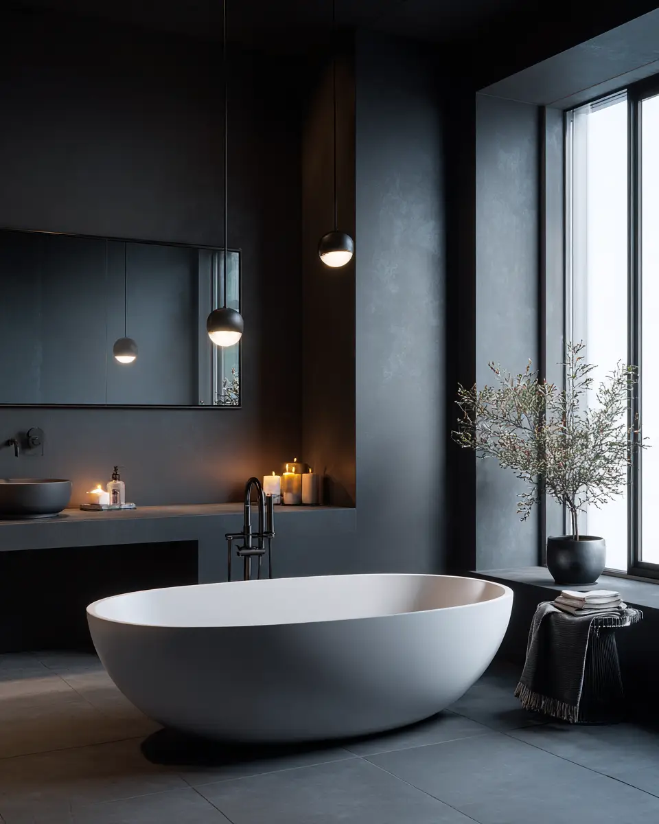 Black And White Bathroom Decor Ideas