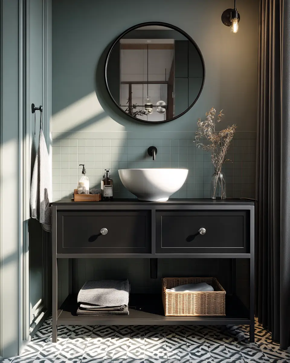 Black And White Bathroom Decor Ideas