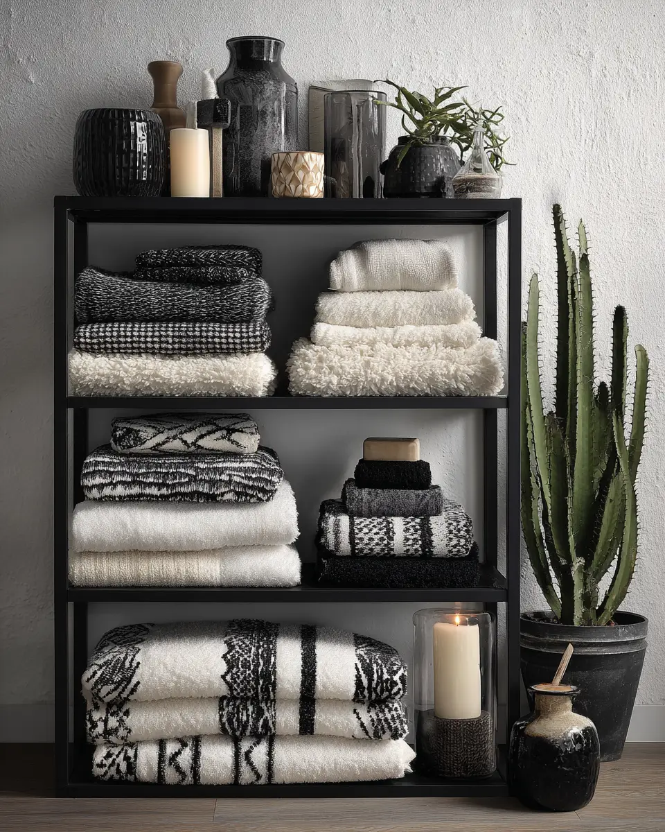 Black And White Bathroom Decor Ideas