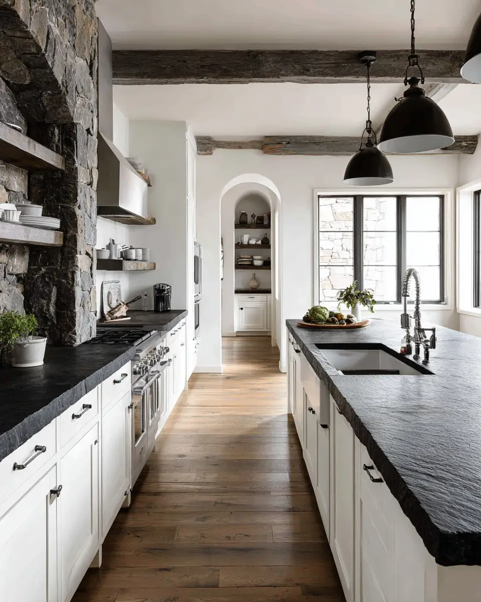 Black And White Kitchen Decor Ideas