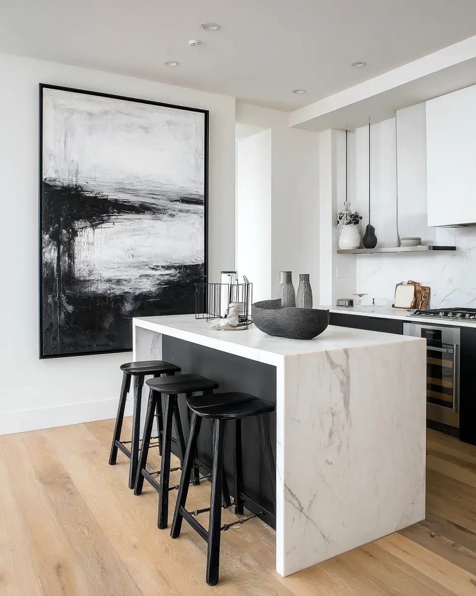 Black And White Kitchen Decor Ideas