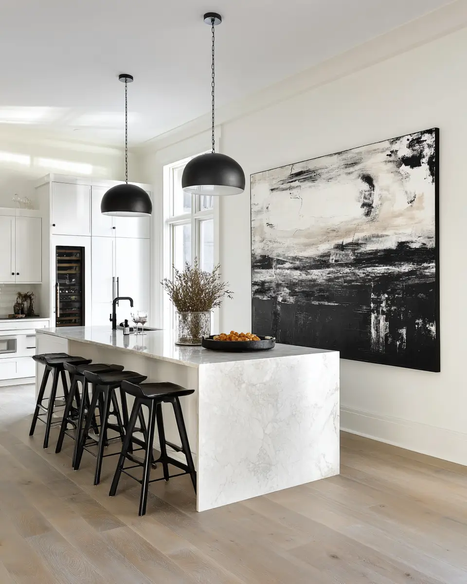 Black And White Kitchen Decor Ideas