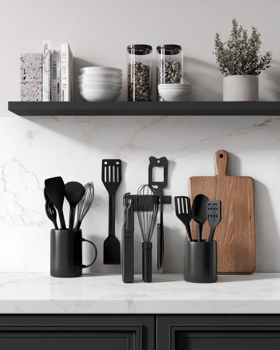 Black And White Kitchen Decor Ideas