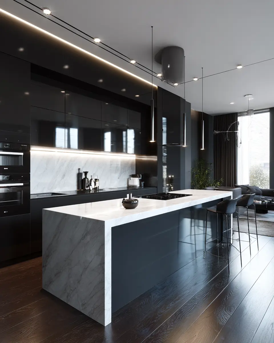 Black And White Kitchen Decor Ideas