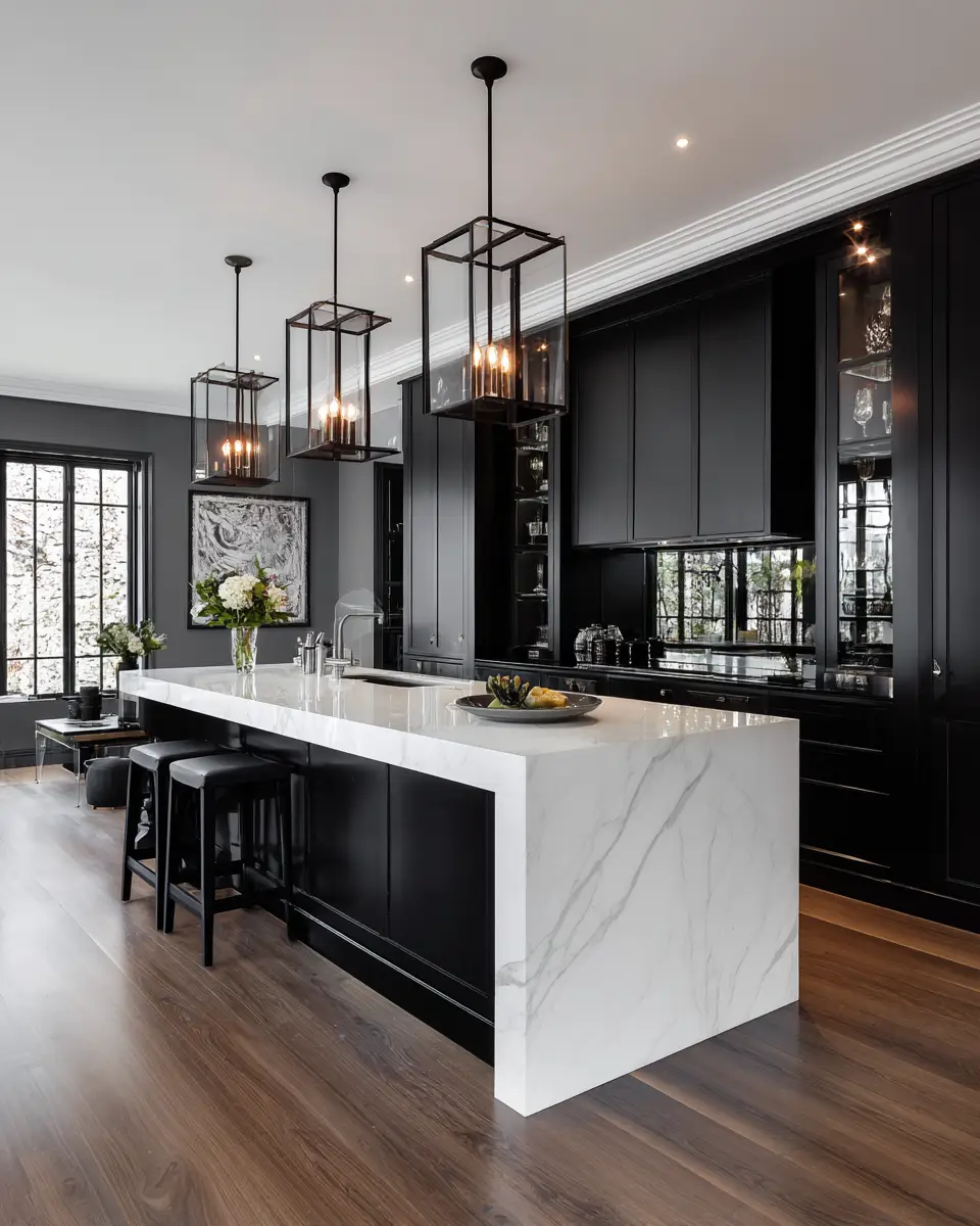 Black And White Kitchen Decor Ideas
