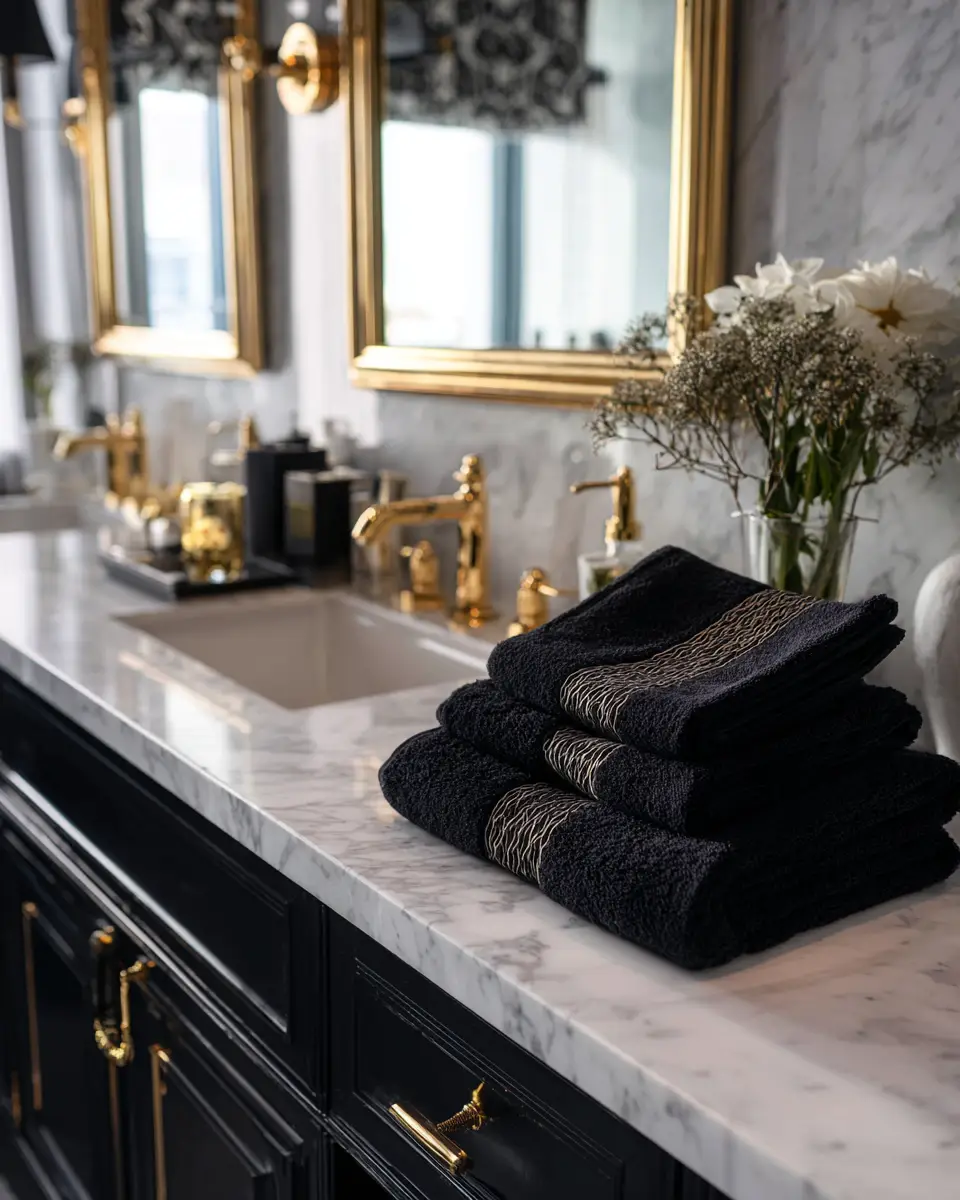 Black Bathroom Decor Ideas