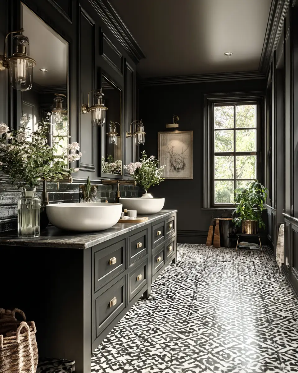 Black Bathroom Decor Ideas