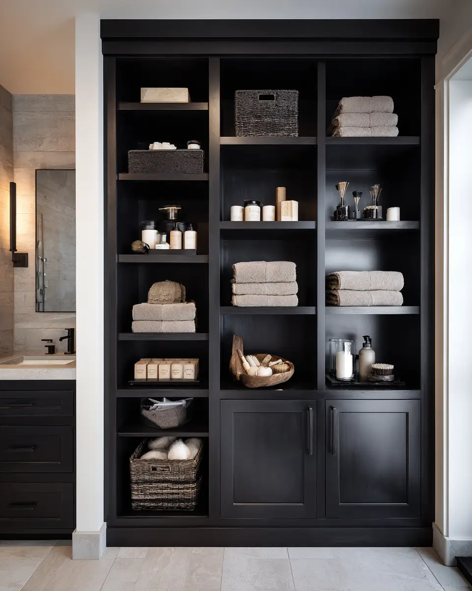 Black Bathroom Decor Ideas