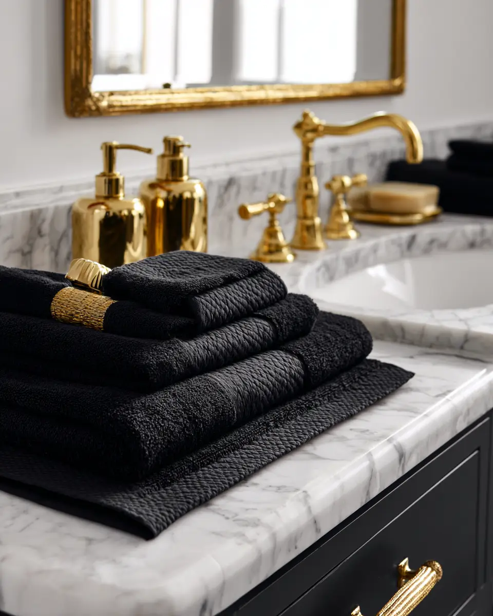 Black Bathroom Decor Ideas