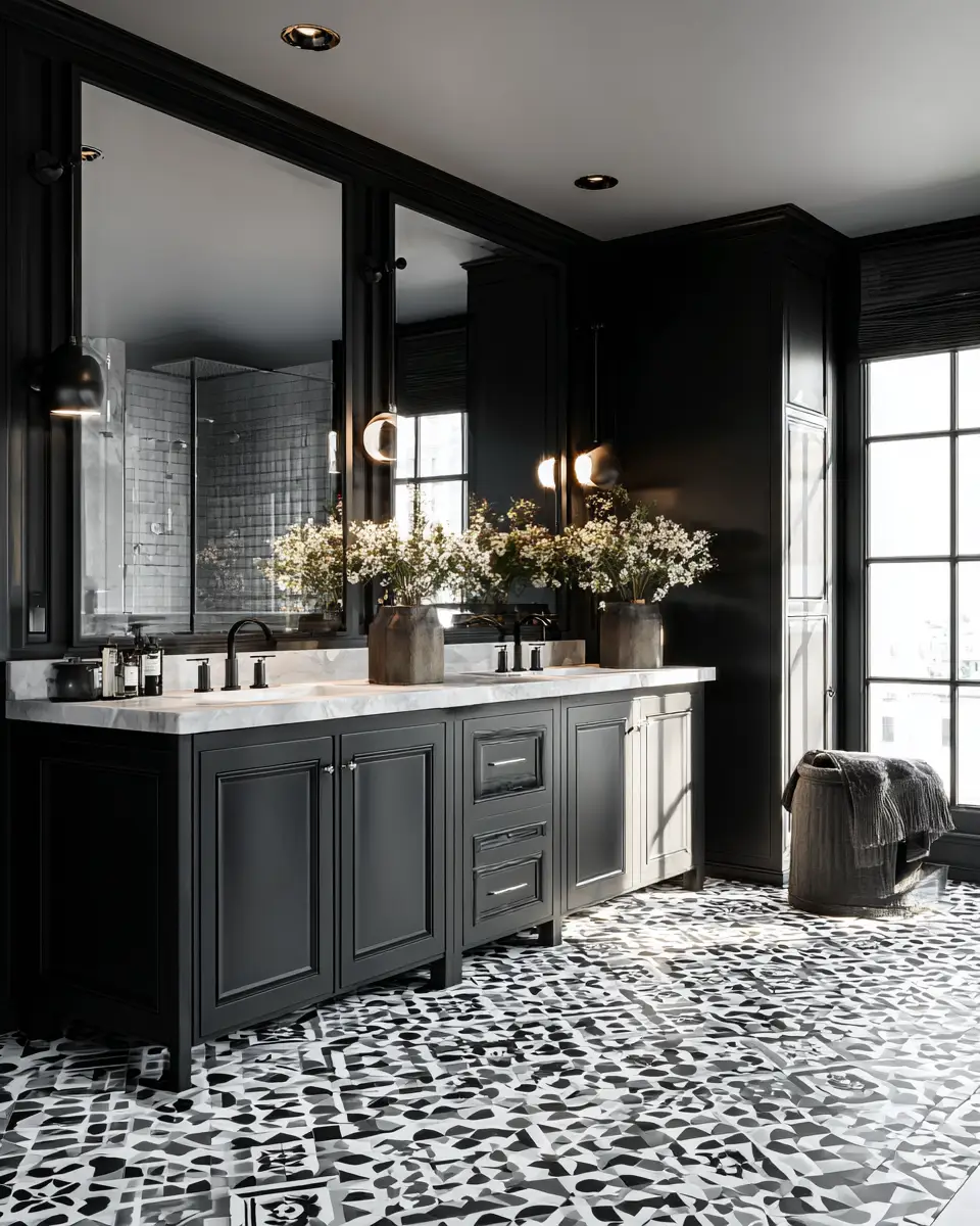 Black Bathroom Decor Ideas