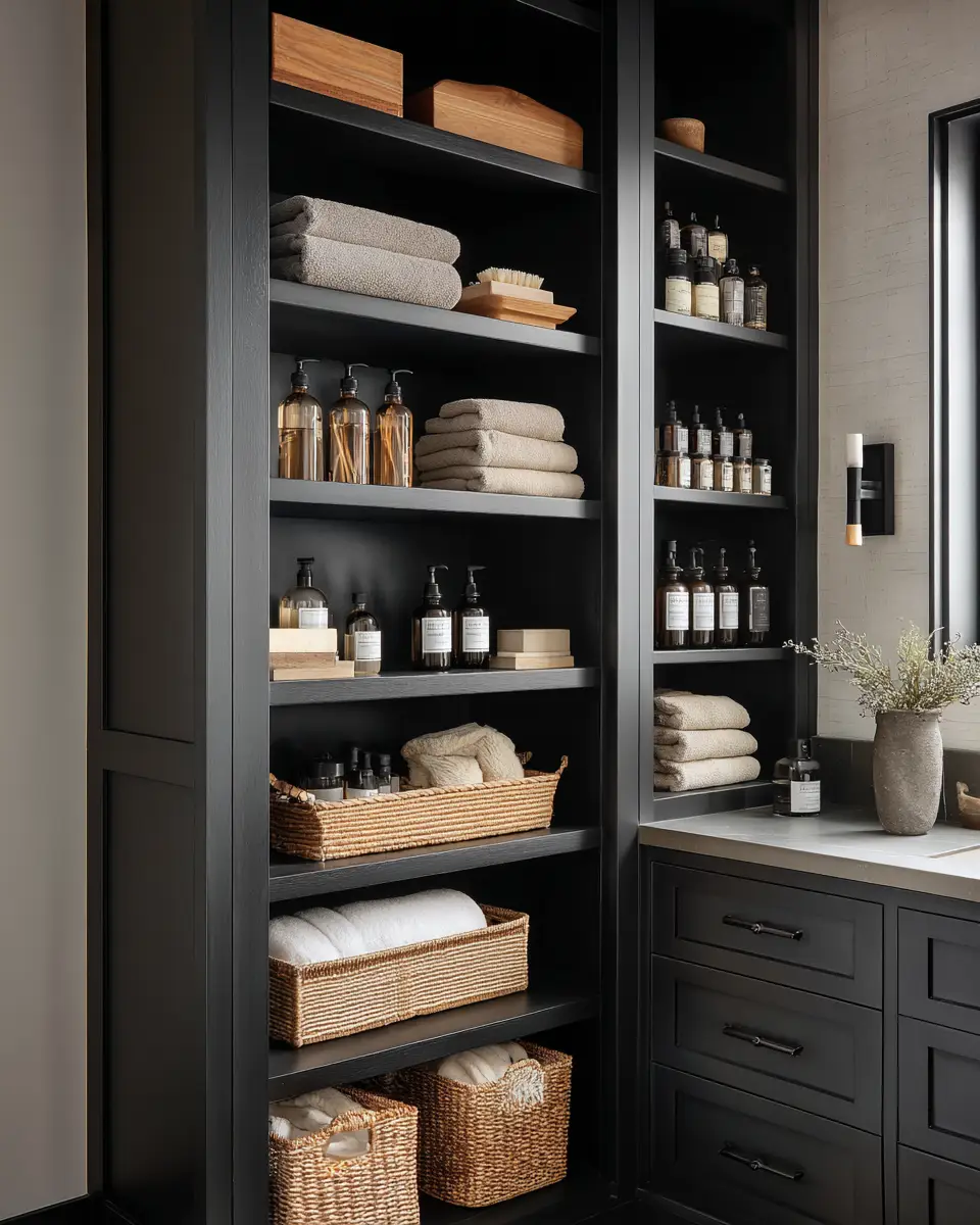 Black Bathroom Decor Ideas