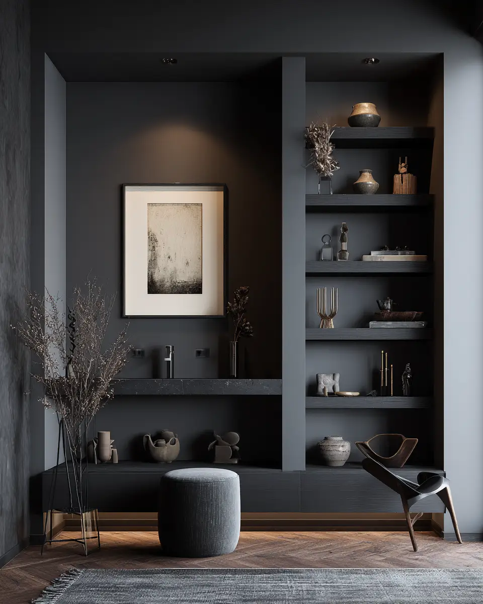 Black Bathroom Decor Ideas