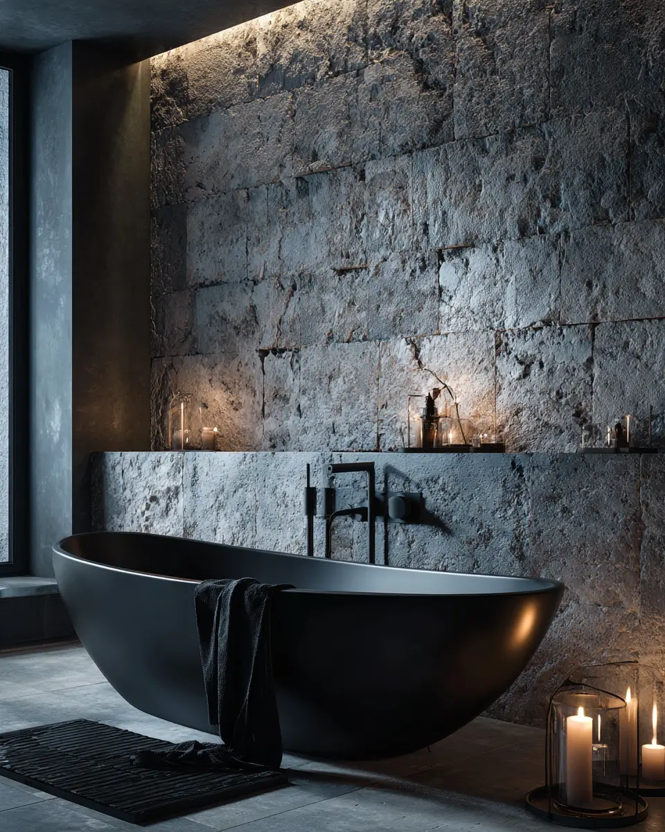 Black Bathroom Decor Ideas
