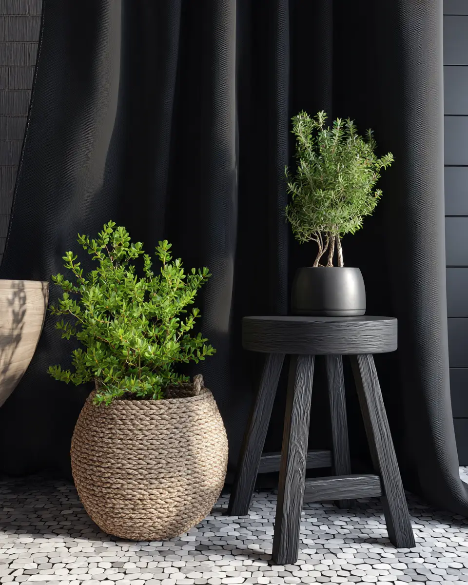 Black Bathroom Decor Ideas