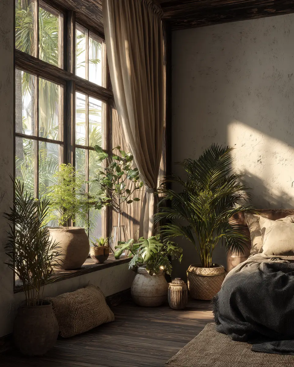 Black Boho Bedroom Decor Ideas