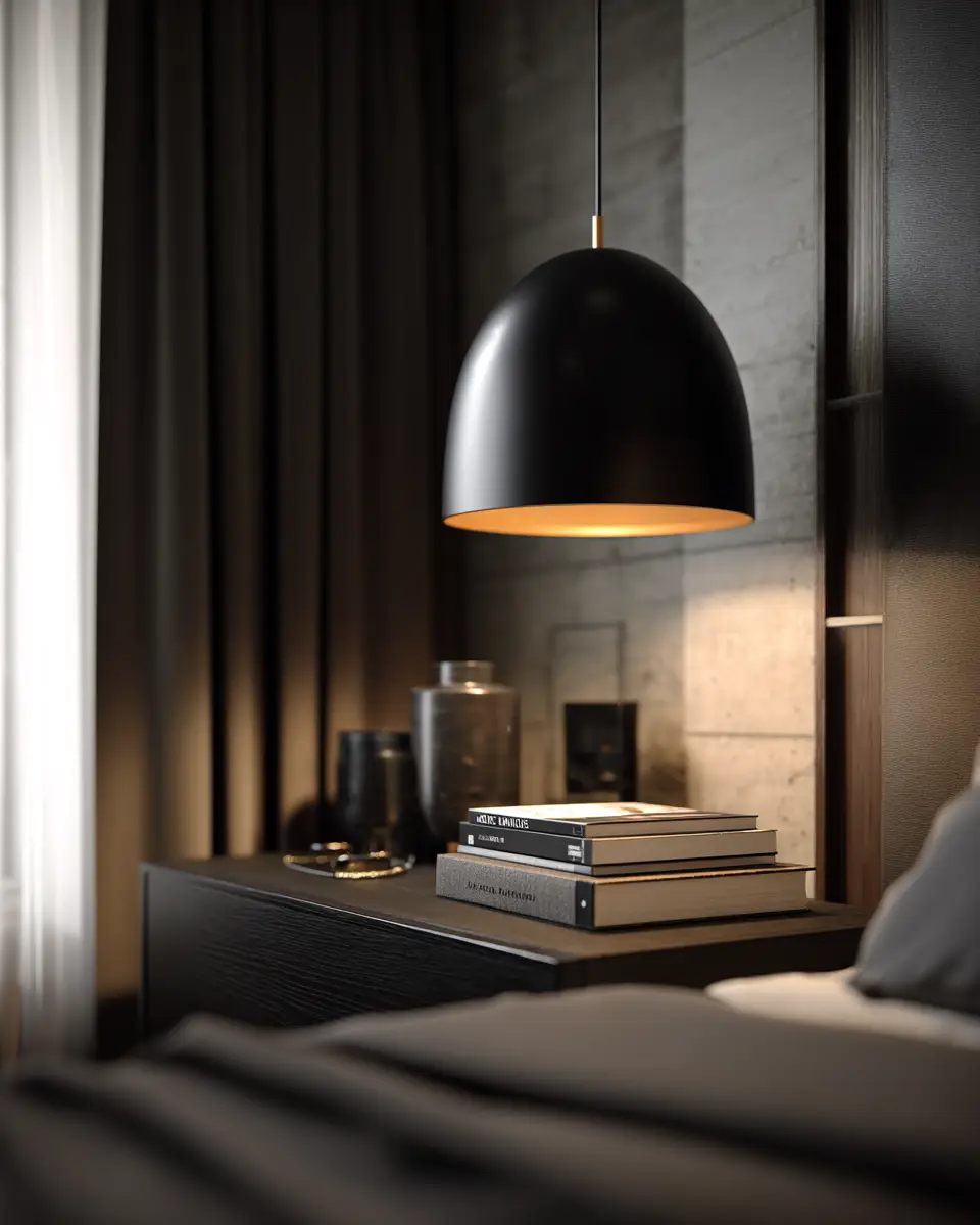 Black Contemporary Bedroom Decor Ideas