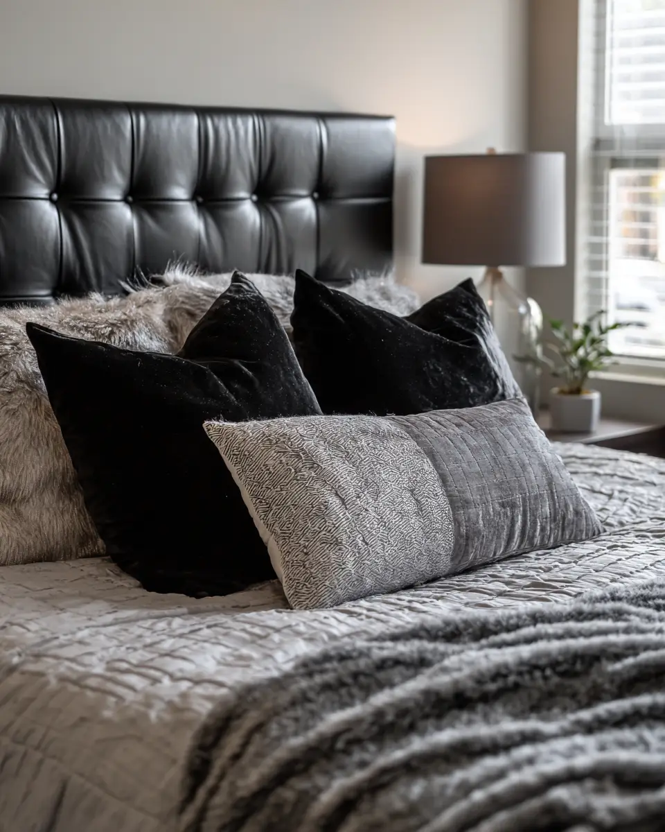 Black Contemporary Bedroom Decor Ideas