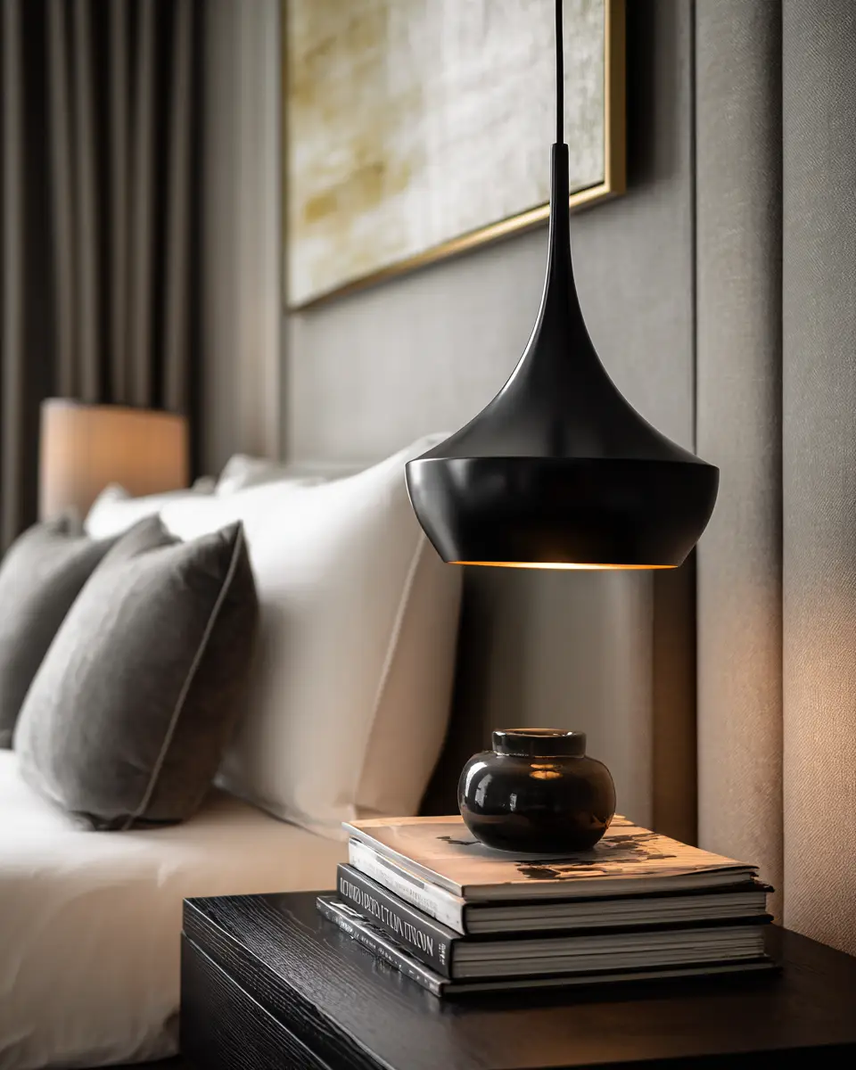 Black Contemporary Bedroom Decor Ideas