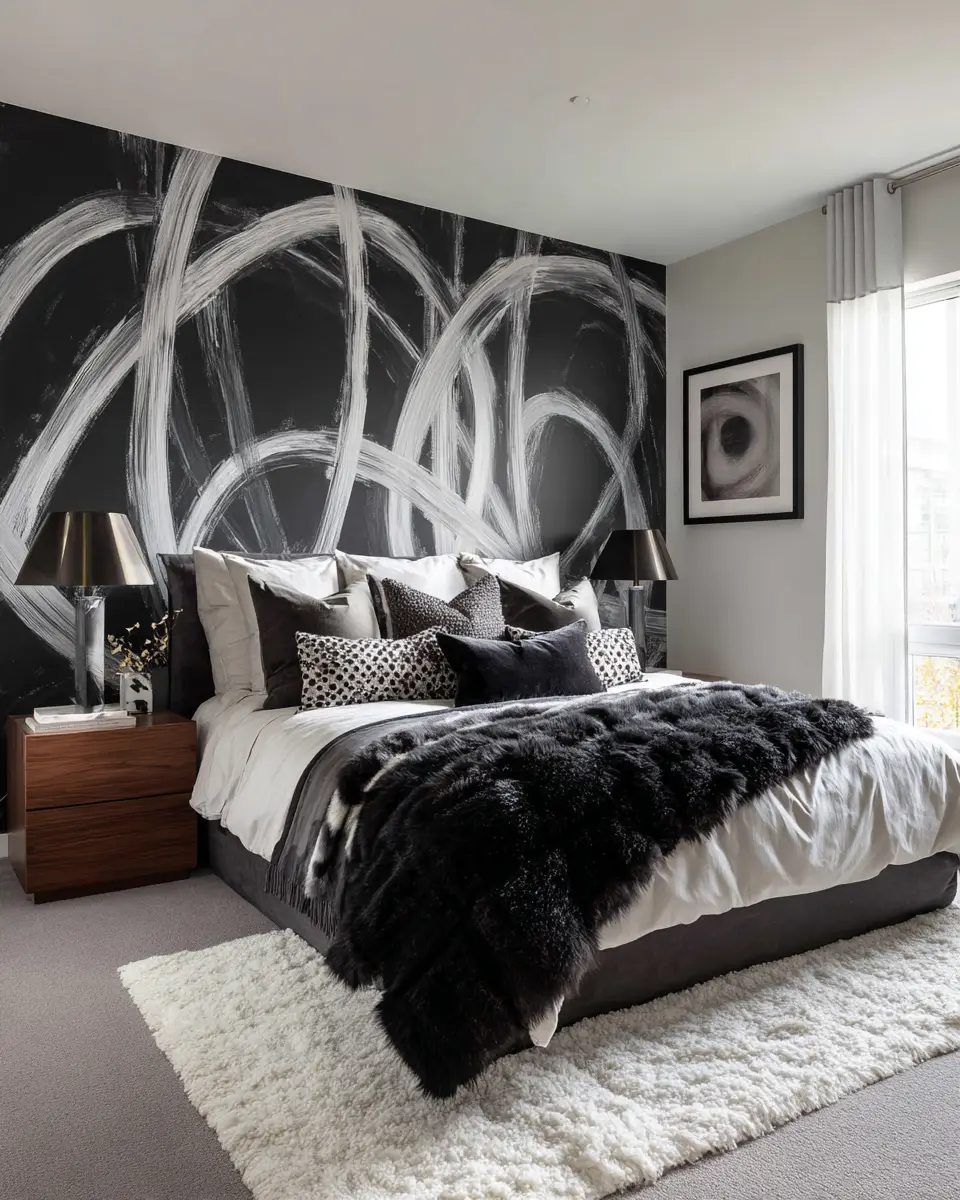 Black Contemporary Bedroom Decor Ideas