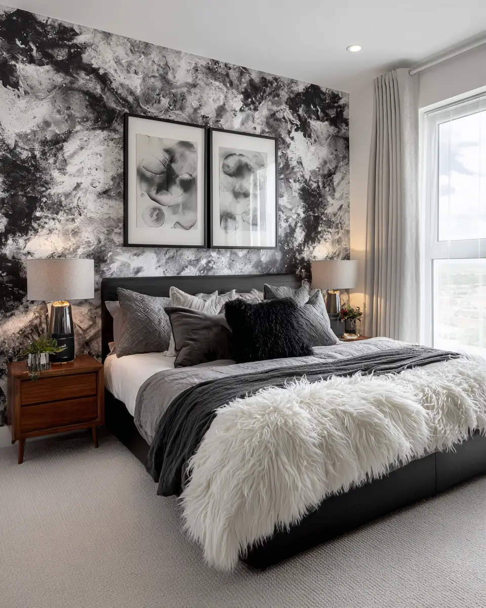 Black Contemporary Bedroom Decor Ideas