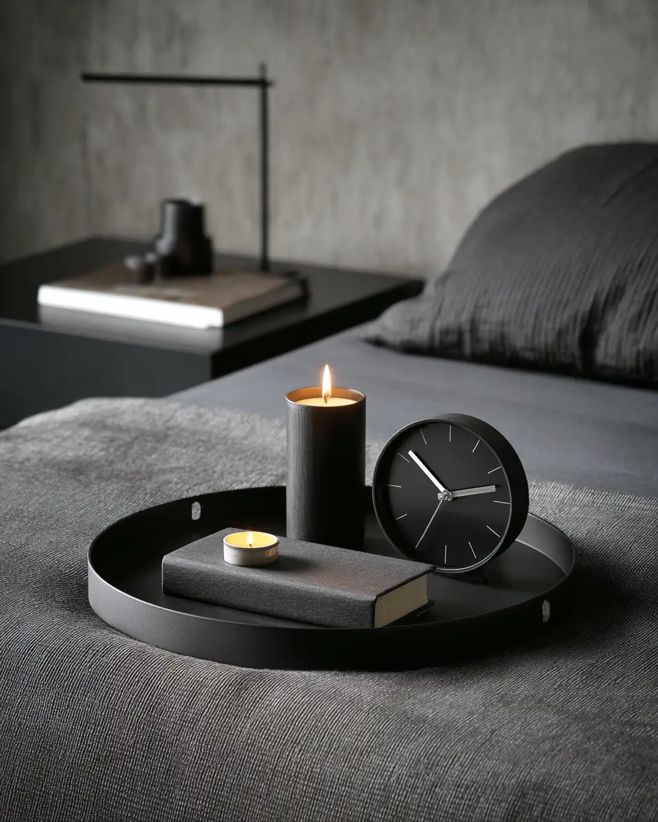 Black Contemporary Bedroom Decor Ideas