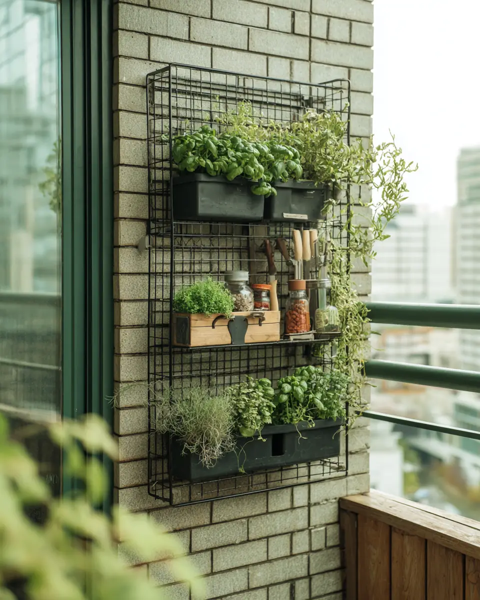 Black Industrial Balcony Decor Ideas