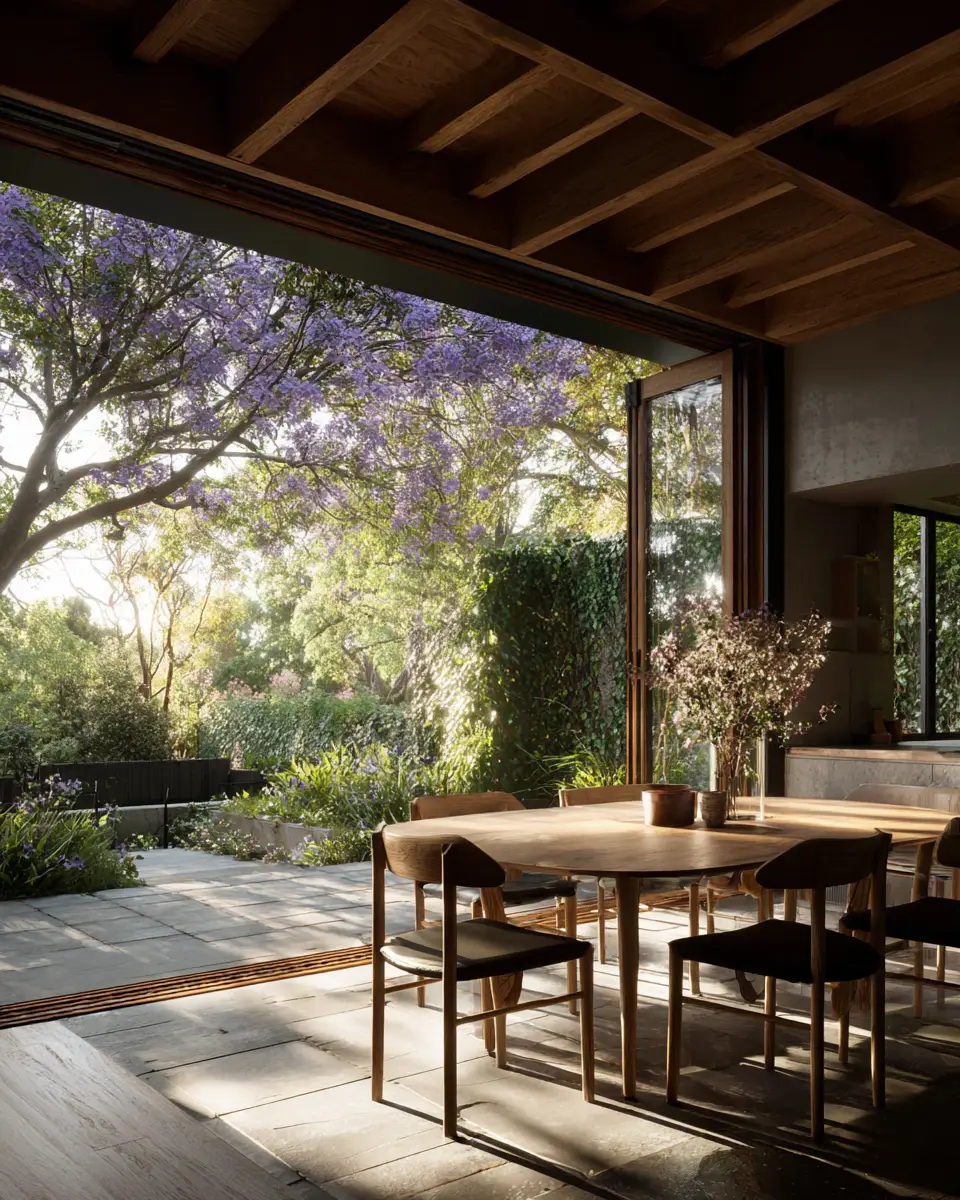 Black Japandi Dining Room Decor Ideas