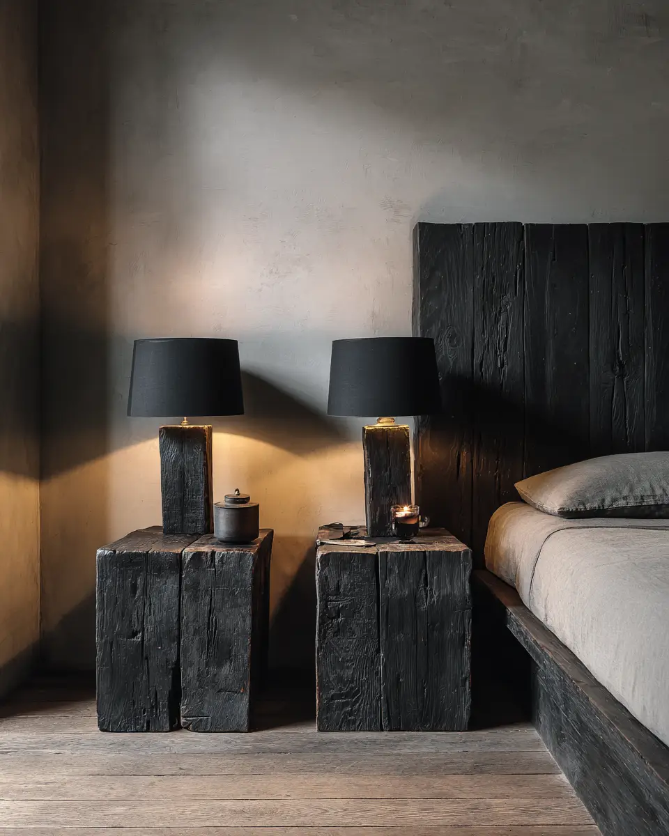 Black Rustic Bedroom Decor Ideas
