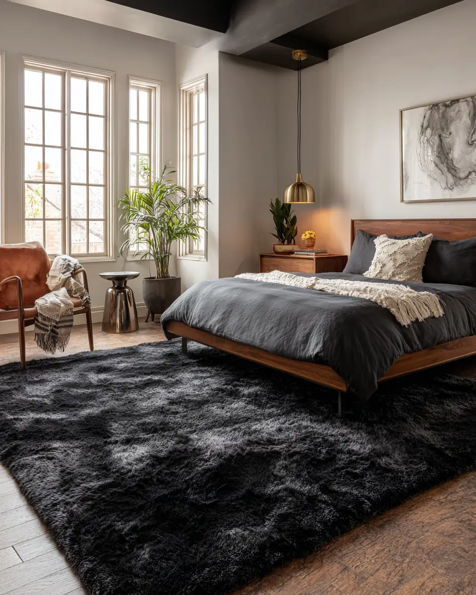 Black Rustic Bedroom Decor Ideas