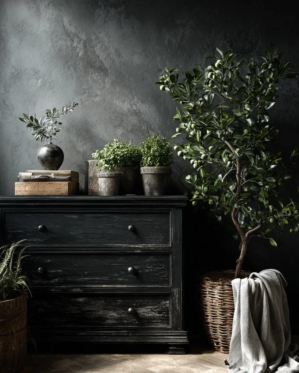 Black Rustic Bedroom Decor Ideas