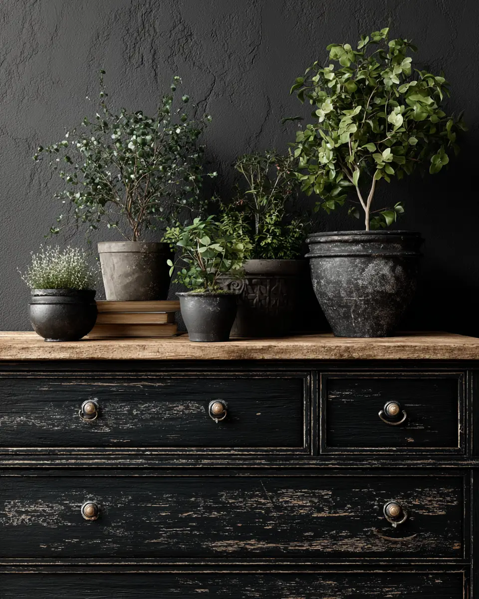 Black Rustic Bedroom Decor Ideas