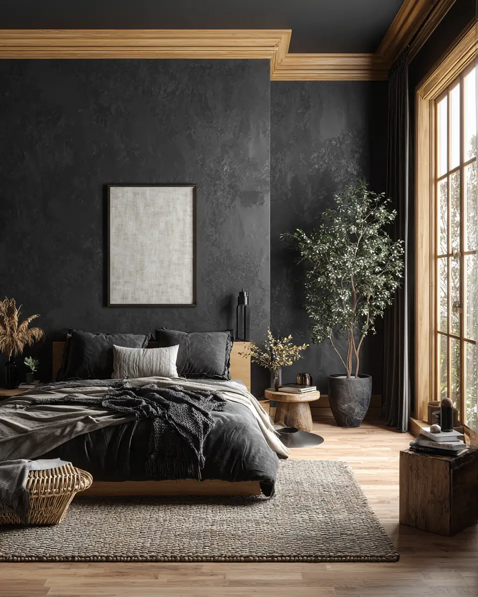 Black Scandinavian Bedroom Decor Ideas