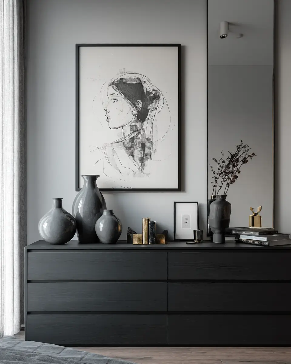 Black Scandinavian Bedroom Decor Ideas