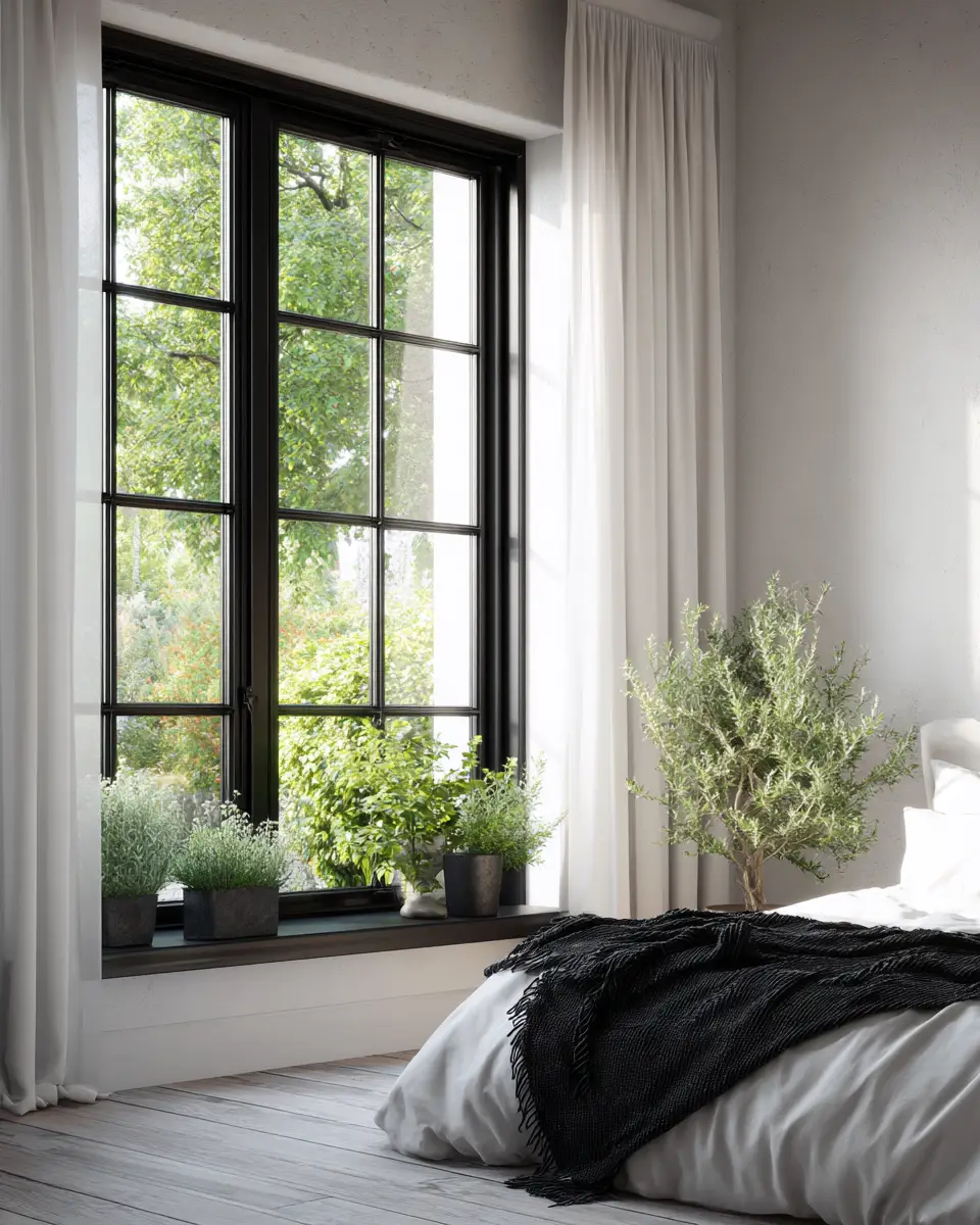 Black Scandinavian Bedroom Decor Ideas