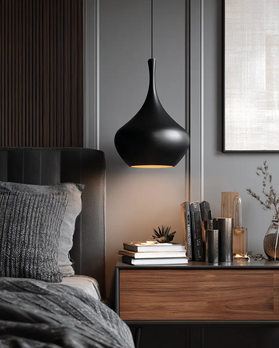 Black Scandinavian Bedroom Decor Ideas
