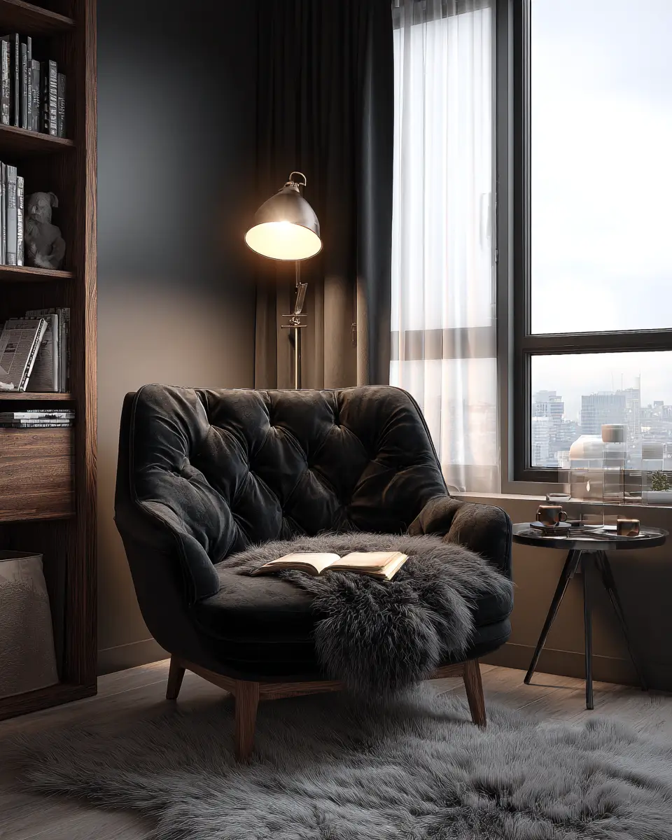 Black Scandinavian Bedroom Decor Ideas