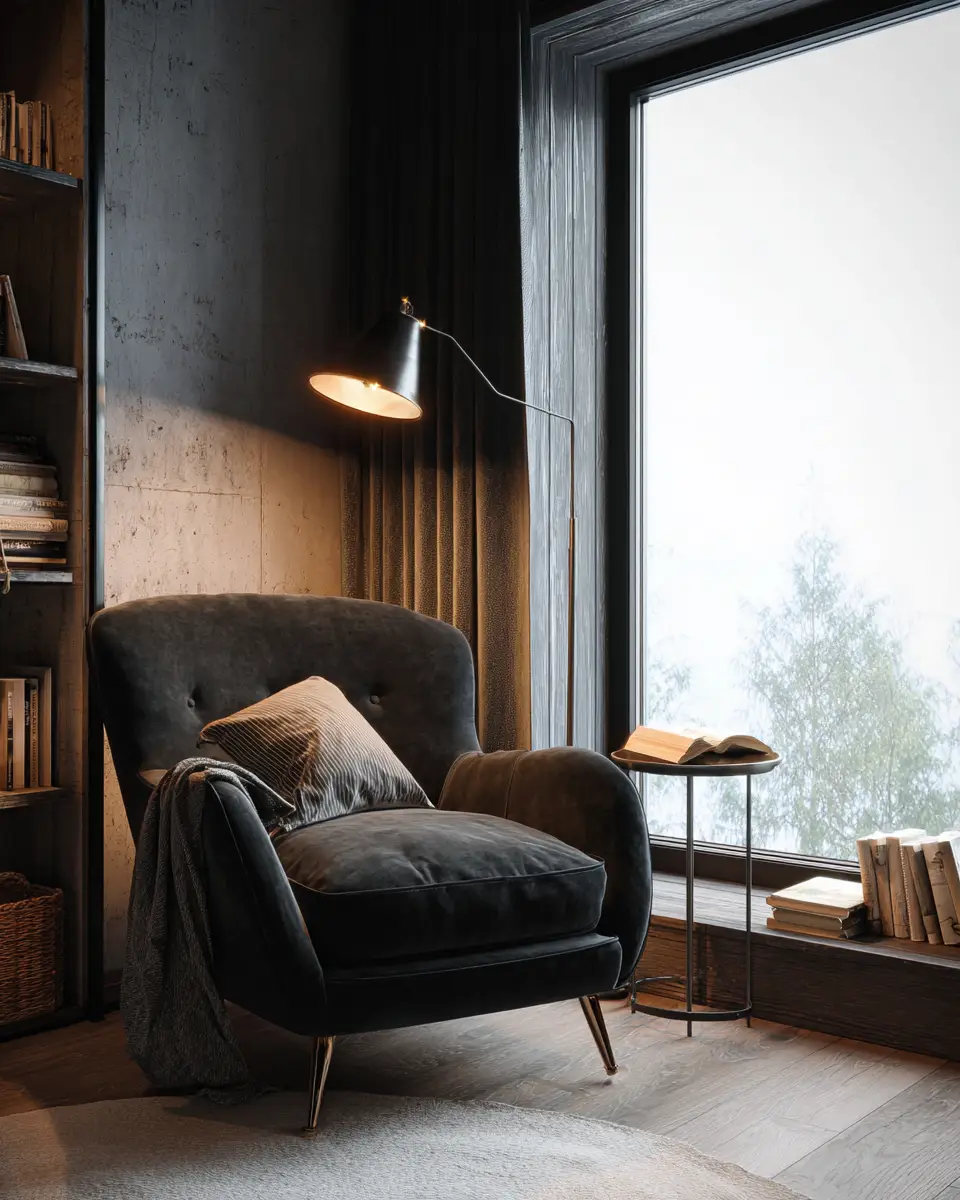 Black Scandinavian Bedroom Decor Ideas