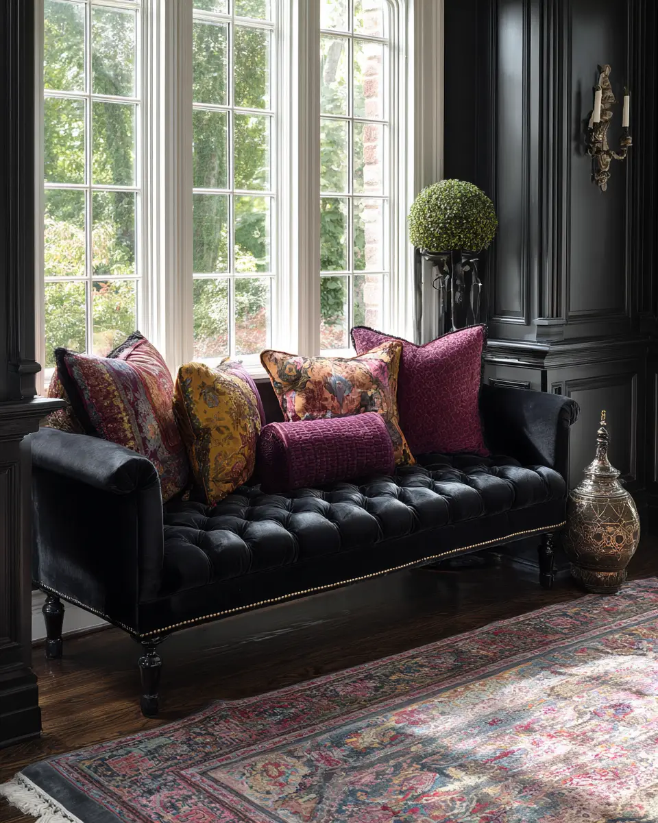 Black Traditional Entryway Decor Ideas