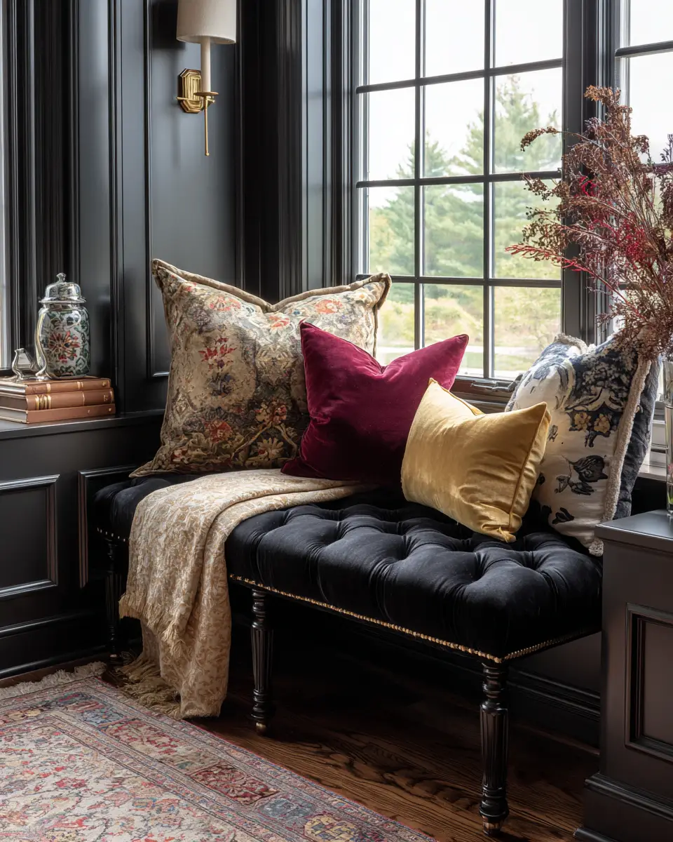 Black Traditional Entryway Decor Ideas