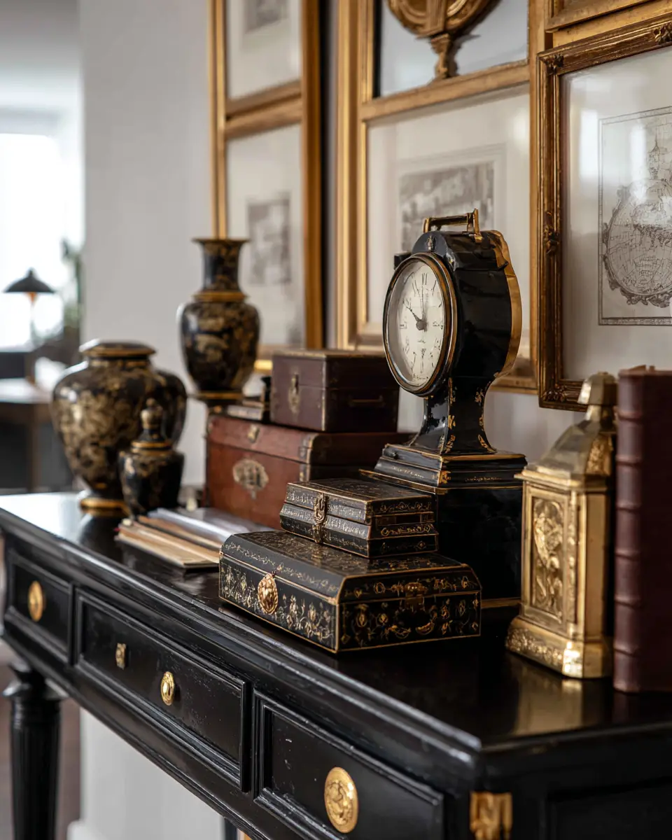 Black Traditional Entryway Decor Ideas