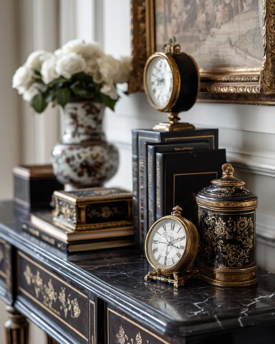 Black Traditional Entryway Decor Ideas