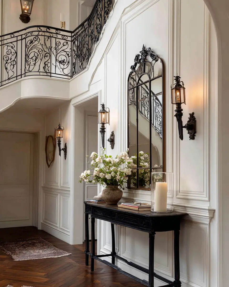 Black Traditional Entryway Decor Ideas