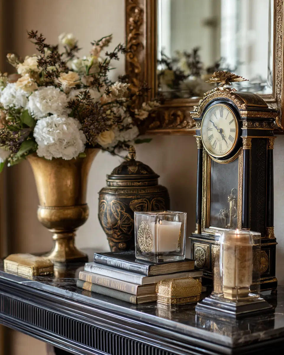 Black Traditional Entryway Decor Ideas