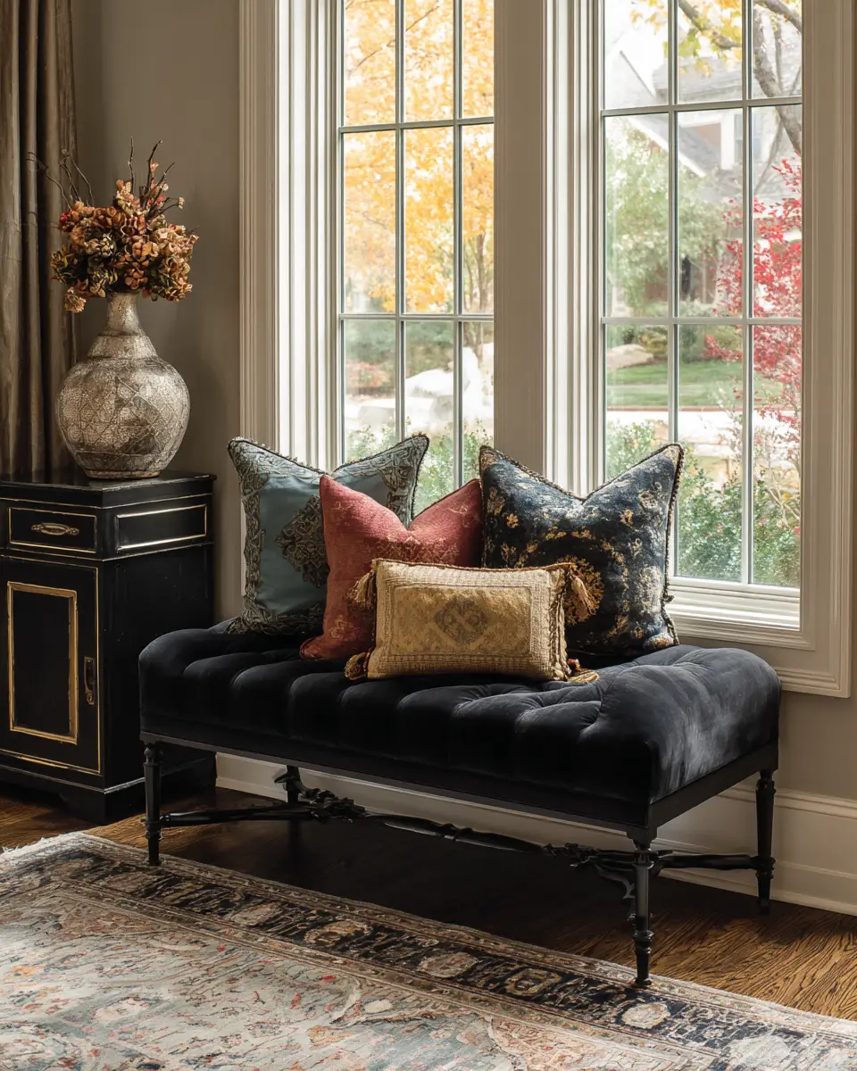 Black Traditional Entryway Decor Ideas