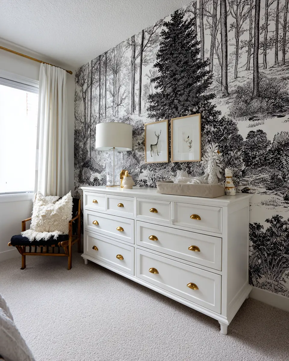 Black Traditional Nursery Decor Ideas