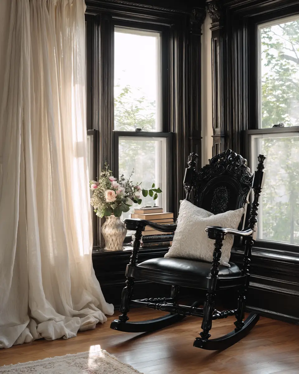 Black Traditional Nursery Decor Ideas